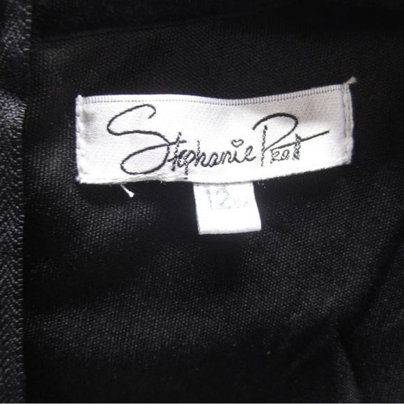 Stephanie Pratt Sequin Evening Formal Prom Party Wedding Blue Dress Sz 8 - Picture 5 of 5